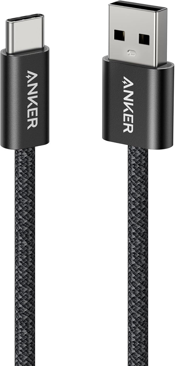 【ポイント2倍】 【200円引クーポン付】Anker Zolo USB-C & USB-A ケーブル 1.0m ブラック USB-IF認証 高耐久ナイロン素材採用 iPhone 17 / 16 / 15 / Galaxy Google Pixel 各種対応 送料無料