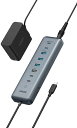 【200円引クーポン付】Anker USB-C データ ハブ (11-in-1, 10Gbps) 5Gbps 高速データ転送 100W USB PD対応 65W...