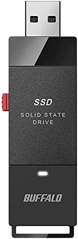 【500円引クーポン付】 バッファロー SSD 外付け 500GB USB3.2 Gen1 読込速度430MB/秒 PS5/PS4メーカー動作確認済 コンパクト 超小型 ブラック SSD-PUT500U3BC/N