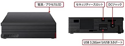 【ポイント2倍】 【クーポン付】 HD-EDC8U3-BA USB 3.2(Gen1) 対応 高性能CMR HDD採用 HDD 8TB - Image 3