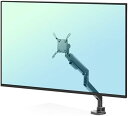 【200円引クーポン付】イーサプライ モニターアーム 大型 24〜55インチ 耐荷重2〜27kg ワイドモニター2〜22kg ガススプリング式 上下 左右 前後 クランプ/グロメット VESA ブラック EEX-LAF04BK(3)
