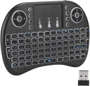【200円引クーポン付】DL-5Cミニワイヤレスキーボード、タッチパッ...(2)