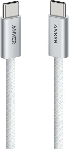 【200円引クーポン付】Anker Zolo USB-C & USB-C ケーブル (240W, 高耐久ナイロン) 1.0m ホワイト送料無料 【200円引クーポン付】Anker Zolo USB-C & USB-C ケーブル (240W, 高耐久ナイロン) 1.0m ホワイト送料無料