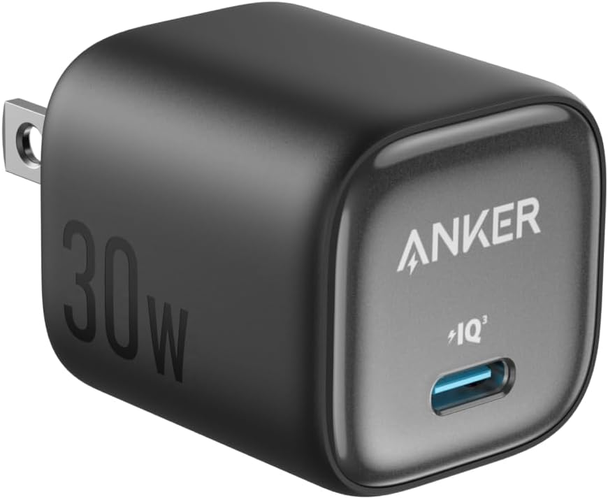 【ポイント2倍】 【300円引クーポン付】 Anker Zolo Charger (30W) ブラック【USB PD 対応/PSE技術基準適合/PPS規格対応】 iPhone 16シリーズ/Galaxy S25 /iPad 各種 その他機器対応