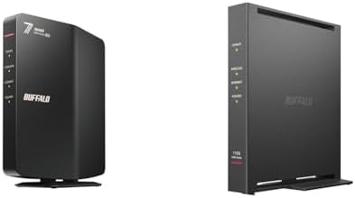 【200円引クーポン付】2点セットバッファロー WiFi ルーター 無線 LAN Wi-Fi 7 11be デュアルバンド 2882+688Mbps WSR36...