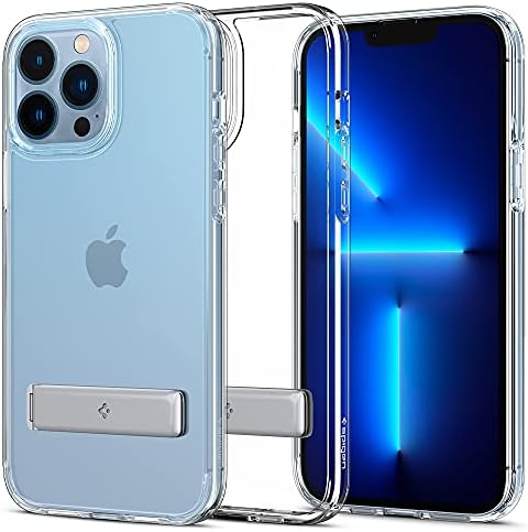 Rakuten - 【ポイント2倍】 【クーポン付】 Spigen iPhone13ProMax 用 ケース キックスタンド付き クリア 米軍MIL規格取得 すり傷防止 黄ばみ無し TPU バンパー ウルトラ・ハイブリッドS ACS03213 (クリスタル・クリア)