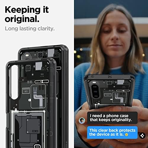 【ポイント2倍】 【300円引クーポン付】 Spigen Xperia 10V ケース SOG11 / SO-52D クリア TPU バンパーケース 2重構造 米軍MIL規格取得 耐衝撃 すり傷防止 黄ばみ無し ワイヤレス充電対応 ウルトラ・ハイブリッド ACS06203 (ゼロ・ワン)