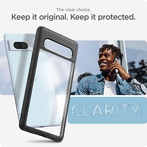 【ポイント2倍】 【300円引クーポン付】 Spigen Pixel 7a ケース TPU [ストラップ穴付き] バンパーケース 2重構造 米軍MIL規格取得 耐衝撃 すり傷防止 黄ばみ無し ウルトラ・ハイブリッド ACS05818 (マット・ブラック)
