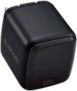 【200円引クーポン付】 エレコム 急速充電器 USB PD対応 65W 小型 Type-C 1ポート PPS対応 GaN II採用 PSE認証 ブラック MP...