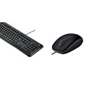 【ポイント2倍】 【300円引クーポン付】 セットLogicool(ロジクール) ロジクール 有線 K120 USB接続 有線キーボード 国内正規品 + Log...