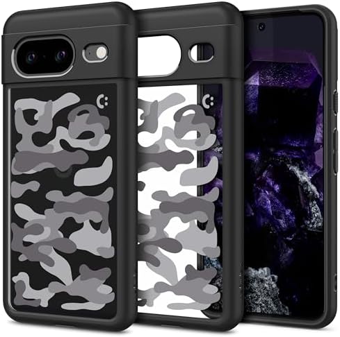 Rakuten - 【ポイント2倍】 【クーポン付】 Spigen コラボレーション Pixel 8ケース クリア ストラップホール 米軍MIL規格 ウルトラ・ハイブリッド ACS07891-XP05101 (マット・ブラック/ミリタリー・キャモー・ブラック)