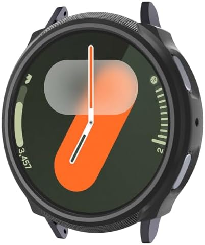 Rakuten - 【ポイント2倍】 【クーポン付】 Galaxy Watch 7 40mm ケース 落下 衝撃 吸収 簡易着脱 シンプル スリム 軽量 すり傷 防止 保護カバー リキッド・エアー ACS07899 (マット・ブラック)