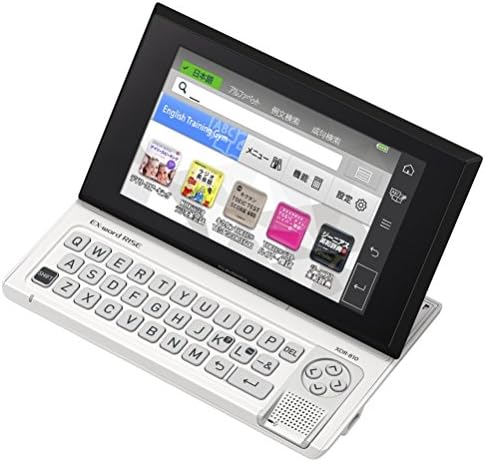 Life Practical Use - 【ポイント2倍】 【クーポン付】 デジタル英会話学習機 中古品 EX-word RISE XDR-B10WE ホワイト コンテンツ40