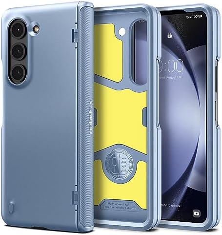 Rakuten - 【ポイント2倍】 【クーポン付】 Spigen Galaxy Z Fold5 ケース [ SC-55D | SCG22 ] フルカバー 2重構造 [TPU+PC] 最大90％ 衝撃吸収 米軍MIL規格取得 耐衝撃 Pro ACS06869 (シエラ・ブルー)