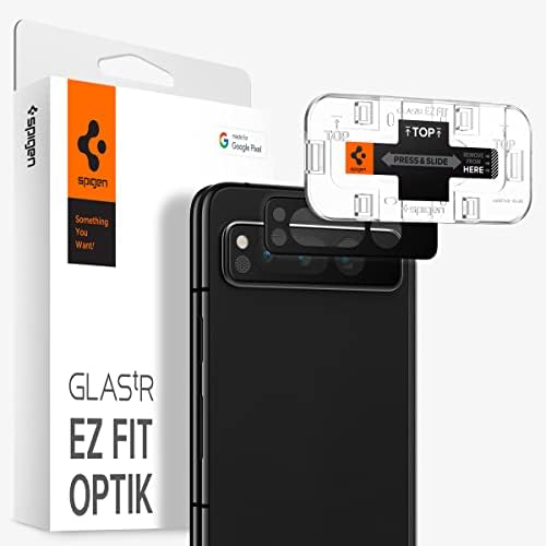 Rakuten - 【ポイント2倍】 【クーポン付】 Glas.tR EZ Fit Optik カメラ保護フィルム Google Pixel Fold 用、2枚入り、ブラック