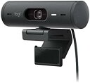 ロジクール Webカメラ フルHD 1080P オートフォーカス 自動光補正 ノイズリダクション マイク 広視野角 90度 プライバシーシャッター Brio 500 C940GR グラファイト ウェブカメラ ウェブカム PC Mac ノートパソコン Zoom Skype 国内正規品 1年間メーカー保証