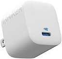 Anker 312 Charger (20W) (USB PD 充電器 20W USB-C 超小型急速充電器)【PSE技術基準適合/PowerIQ 3.0 (Gen2)搭載】 iPhone 14 iPad Air Galaxy Android その他 各種機器対応 (ホワイト) 送料無料
