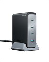 【1,000円クーポン付】 Anker Prime Desktop Charger (240W, 4 ports, GaN)(USB PD 充電器 USB-A ...