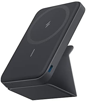 Anker 622 Magnetic Battery (MagGo) (åץ졼 ޥͥåȼ磻쥹б 5000mAh ѥ ХХåƥ꡼)ڥޥͥåȼ/磻쥹 (7.5W) / USB-Cݡ/PSEѴŬiPhone 14 / 13 / 12 ꡼ (֥å)