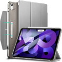 ESR iPad Air 5 ケース iPad Air 4 ケース 10.9インチ 三つ折りスマートケース オートスリープ機能付き Pencil 2のペアリング...