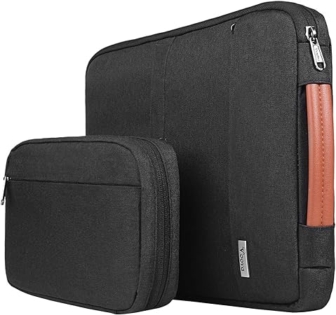 【200円引クーポン付】 パソコンケース スリーブ バッグ 14-15.6インチ ノートpcケース ブラック 衝撃吸収ノートパソコンカバー ケース 防水 送料無料