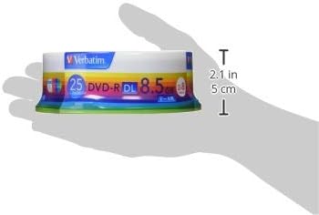 【300円引クーポン付】 三菱ケミカルメディア Verbatim 1回記録用 DVD-R DL DHR85HP25V1 送料無料