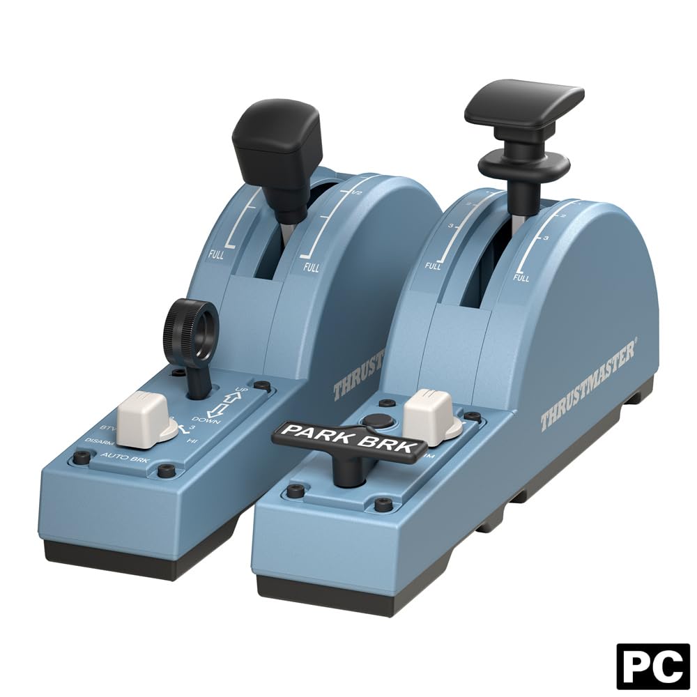 【1,000円引クーポン付】 国内正規品Thrustmaster スラストマスター TCA Quadrant Add On Airbus Edition アドオン TCA Quadrant Airbus Edition 用モジュール 磁気テクノロジー PC 互換