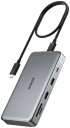 【1,000円クーポン付】 Anker 563 USB-C ハブ (10-in-1, Dual 4K HDMI, for MacBook) 100W MST機能 3画面出力 トリプルモニター 4K対応 HDMIポート 着脱式ケーブル 50cm USB PD 対応 M1 M2 MacBook 1Gbps イーサネット USB-A USB-Cポート microSD&SDカード スロット搭載(2)
