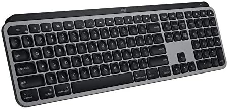 Logicool(ロジクール) ロジクール アドバンスド ワイヤレス イルミネイテッド キーボード KX800M MX KEYS for Mac 充電式 US配列 bluetooth Unifying iPad 無線 ワイヤレスキーボード 薄型 KX800 スペースグレー 国内正規品