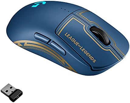 Logicool G PRO ワイヤレス ゲーミングマウス LoL HERO 25Kセンサー LIGHTSPEED 無線 POWERPLAY ワイヤレス充電対応 LIGHTSYNC RGB 80g 軽量 左右対称 FPS G-PPD-002WLLOL2 国内正規品 2年間メーカー保証