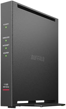 【ポイント2倍】 【300円引クーポン付】 バッファロー WiFi ルーター 無線 LAN Wi-Fi5 11ac ac1200 866+300Mbps IPv...
