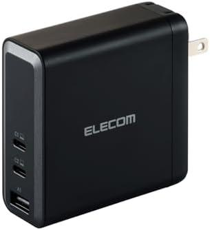 【500円引クーポン付】 エレコム 充電器 USB PD対応 140W USB-C×2 USB-A×1 PPS対応 PSE技術基準適合 Macbook Pro 16インチ等対応 ブラック EC-AC96140BK 【500円引クーポン付】 エレコム 充電器 USB PD対応 140W USB-C×2 USB-A×1 PPS対応 PSE技術基準適合 Macbook Pro 16インチ等対応 ブラック EC-AC96140BK