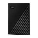 【200円引クーポン付】 HDD WD ポータブルHDD 4TB USB3.0 ブラック My Passport 暗号化 パスワード保護 外付けハードディスク / 送料無料