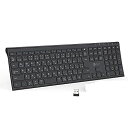 【200円引クーポン付】 iClever キーボード ワイヤレス 無線2.4G 日本語JIS配列 超薄型 type c充電式 フルサイズ テンキー付き 送料無料