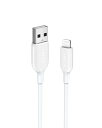 【200円引クーポン付】 アンカー Anker PowerLine III ライトニングケーブル MFi認証 iPhone充電 超高耐久 iPhone 14 / 13 / 12 / SE(第3世代) iPad各種対応 (0.9m ホワイト) 送料無料(2)