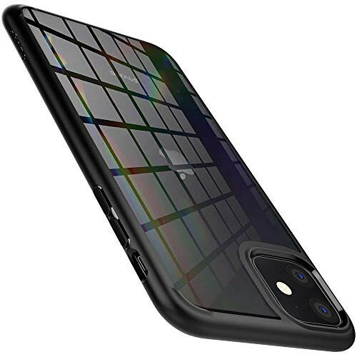 【ポイント2倍】 【クーポン付】 Spigen iPhone11ケース クリア 耐衝撃 米軍MIL規格取得 カメラ保護 衝撃吸収 全面 PC TPU 二層構造 Qi充電 ワイヤレス充電 アイフォン11ケース シュピゲン ウルトラ ハイブリッド 076CS27186 (マット ブラック) 送料無料