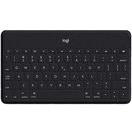 【200円引クーポン付】 ロジクール iPad iPhone キーボード ポータブル iK1042BKA アイパッド アイフォン ブラック Bluetooth 薄型 充電式 送料無料