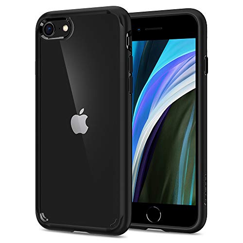  Spigen iPhone SE3 ケース 第3世代 2022 iPhone SE2 シュピゲン ケース 第2世代 iPhone7用ケース iPhone8用 ケース TPUバンパー ウルトラ・ハイブリッド2 042CS20926 (ブラック) 送料無料