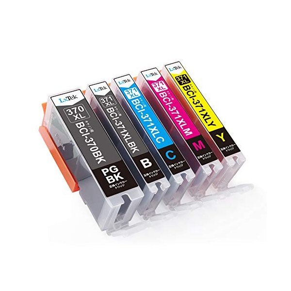 200߰ݥա Canon BCI-371xl(BK/C/M/Y)+BCI-370XL PGBK ߴ󥯥ȥå ̵