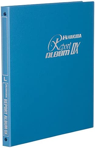 【200円引クーポン付】 HAKUBA レポートアルバムDX Lサイズ用 ブルー 520064 送料無料