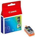 【200円引クーポン付】 ( お徳用 3セット)純正品 Canon キャノン インクカートリッジ/トナーカートリッジ BCI-19 CL 4色カラー 送料無料