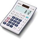 【200円引クーポン付】 カシオ 余り計算電卓 12桁 日数&時間計算 ミニジャストタイプ MP-12R-N エコマーク認定 送料無料