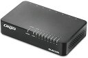 【200円引クーポン付】 エレコム スイッチングハブ ギガビット対応 8ポート プラスチック マグネット付 電源外付モデル ブラック 送料無料