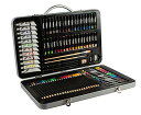 【ポイント2倍】 【200円引クーポン付】 Mont Marte ミックスアート絵の具セット 色鉛筆 クレヨン アクリル ブラシ 油絵棒 フェルト カラー鉛筆 鉛筆削り 送料無料