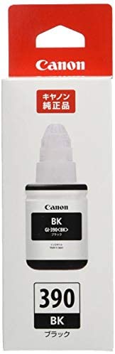 Rakuten - 【ポイント2倍】 【200円引クーポン付】 Canon 純正 インクボトル GI-390BK ブラック 送料無料
