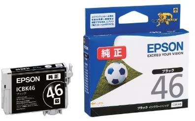 エプソン 純正 インクカートリッジ サッカーボール ICBK46 ブラック 送料無料