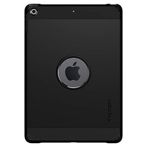 【200円引クーポン付】 Spigen iPad 第9世代 ケース 10.2 インチ 第8世代 第7世代 対応 米軍MIL規格 シュピゲン スリム 軽量 衝撃 吸収 耐衝撃 すり傷 防止 タフ・アーマー ACS00374 (ブラック) 送料無料