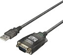 【200円引クーポン付】 バッファロー USBシリアル変換ケーブル ブラックスケルトン 0.5m BSUSRC0705BS/N 送料無料