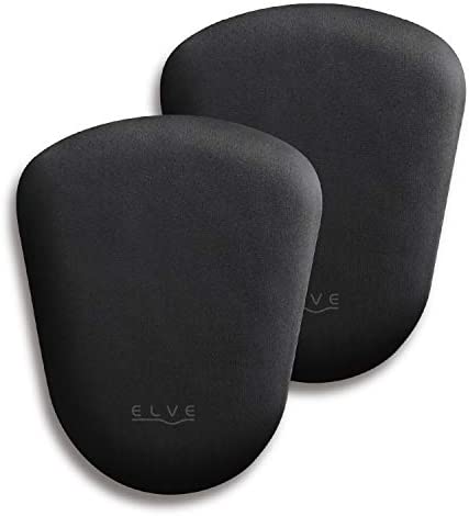 【ポイント2倍】 【200円引クーポン付】 エレコム リストレスト アームレスト 肘起き 扇形 左右で使える2個セット ブラック MOH-EL01BK 送料無料