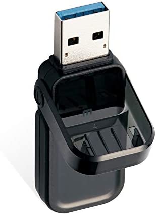 200߰ݥա 쥳 USB 128GB USB3.0 3.1 (Gen1) ʤʤå ֥å MF-FCU3128GBK ̵